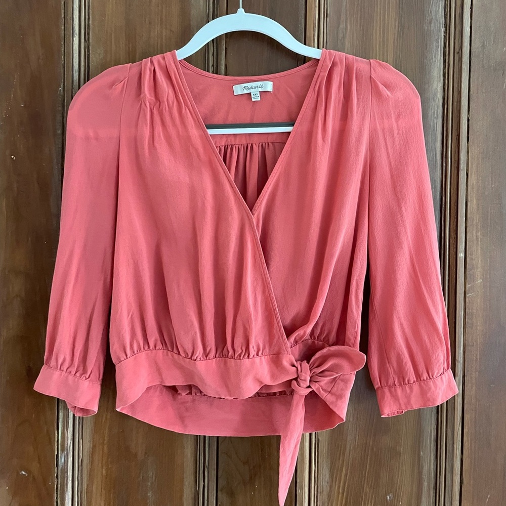 Madewell Wrap Top
